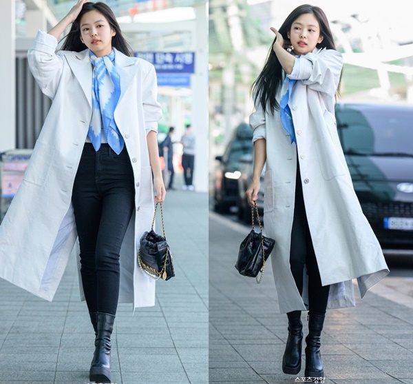 10 cách mặc áo khoác dài tôn dáng tối ưu của sao Hàn có chiều cao khiêm tốn-1