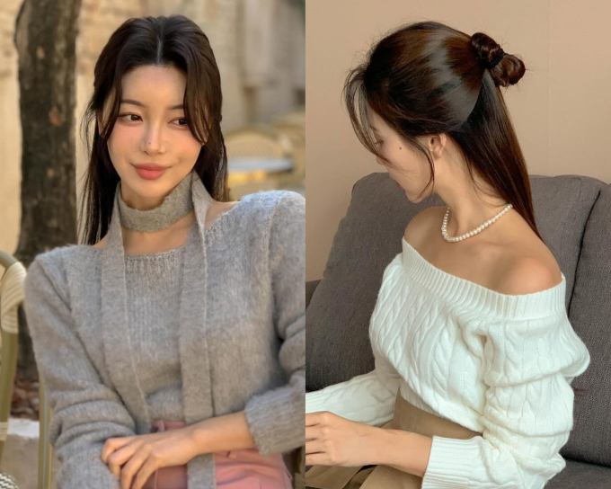 5 cách buộc tóc giúp vẻ ngoài sang hơn khi mặc áo len-3