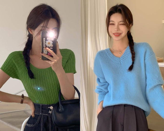 5 cách buộc tóc giúp vẻ ngoài sang hơn khi mặc áo len-5