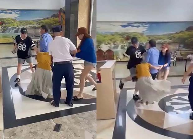 Vụ clip cô gái áo vàng bị hành hung dã man ở sảnh chung cư TP.HCM: Hoa khôi Đại học Kinh tế - Tài chính TP.HCM khai gì?-1