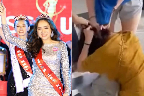 Hoa khôi đánh người trong chung cư do được nhờ xem tình hình-3