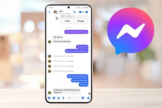 Cách xem tin nhắn đã gỡ trên Messenger