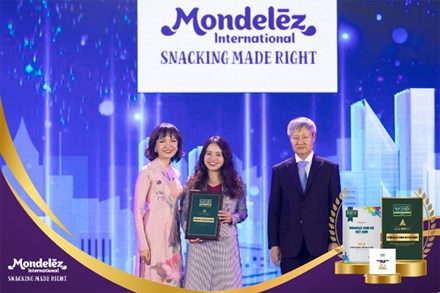 Mondelez Kinh Đô thăng hạng ngoạn mục trong các xếp hạng nơi làm việc tốt nhất