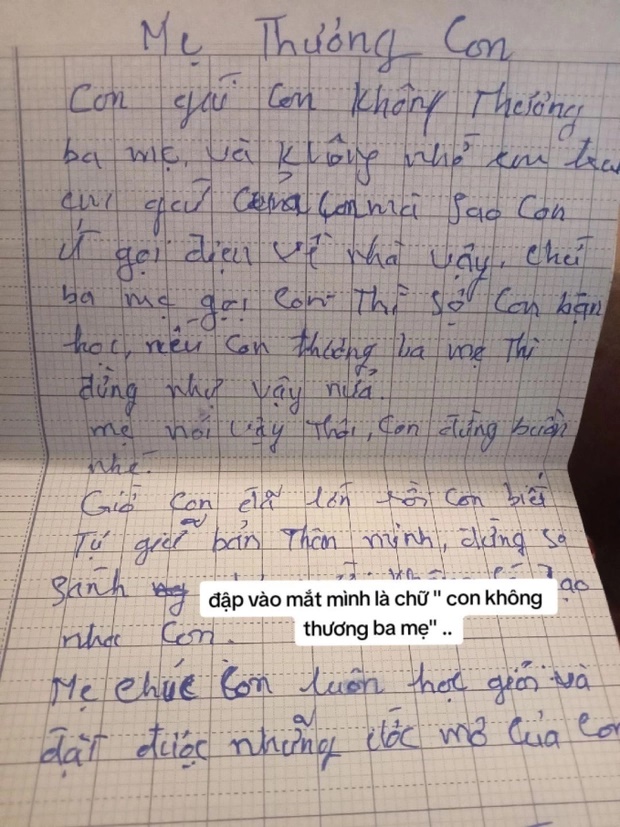 Nhận thùng đồ ăn đầy ắp từ mẹ, con gái sững sờ phát hiện tâm thư giấu bên trong: Con không thương ba mẹ...-1