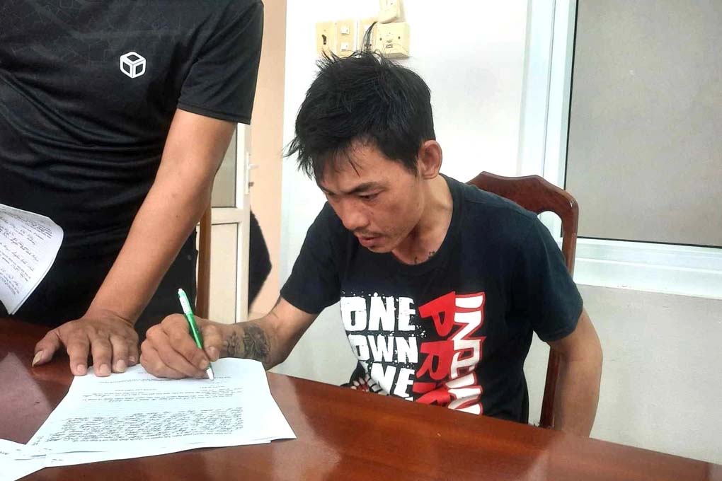 Bắt được đối tượng cướp tài sản của nhân viên cây xăng-1