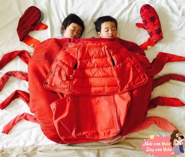 Hai chị em sinh đôi, chị gái ngủ nhiều, em trai ngủ ít, điểm số chênh lệch rất lớn khi đi học-1