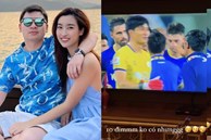 Đội bóng của chồng thắng tưng bừng, hoa hậu Đỗ Mỹ Linh khen: '10 điểm không có nhưng'