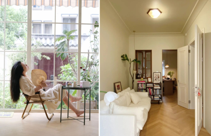 Chuyển ra ở riêng, cô gái trẻ tự cải tạo căn nhà cũ kỹ theo style vintage Pháp khiến ai nhìn cũng khen-5