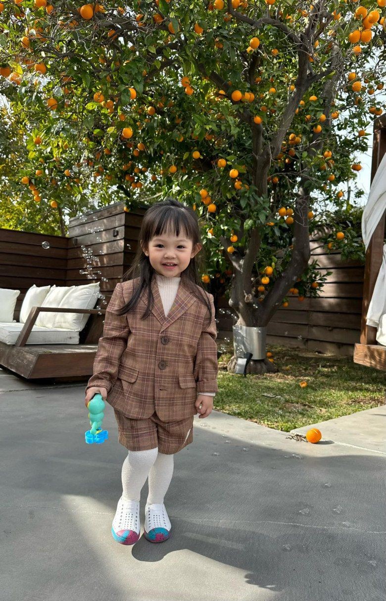 Cường Đôla Đàm Thu Trang đi họp phụ huynh, nghe cô giáo nhận xét con gái mà cười từ trường về nhà-2