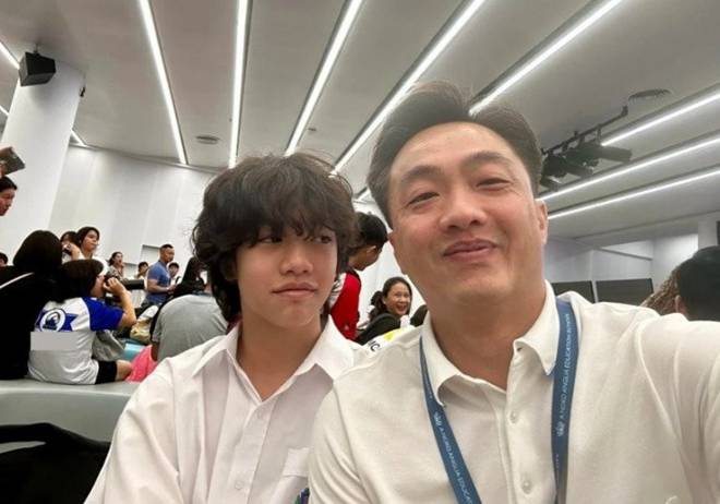 Cường Đôla Đàm Thu Trang đi họp phụ huynh, nghe cô giáo nhận xét con gái mà cười từ trường về nhà-4