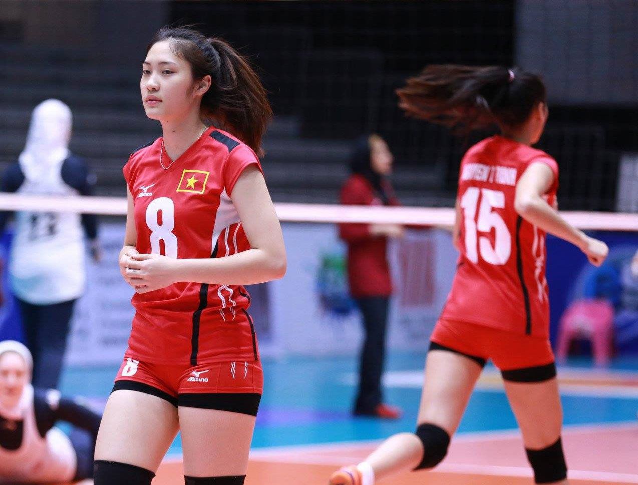 Sắc đẹp hút hồn của Hoa khôi bóng chuyền Trần Việt Hương-1