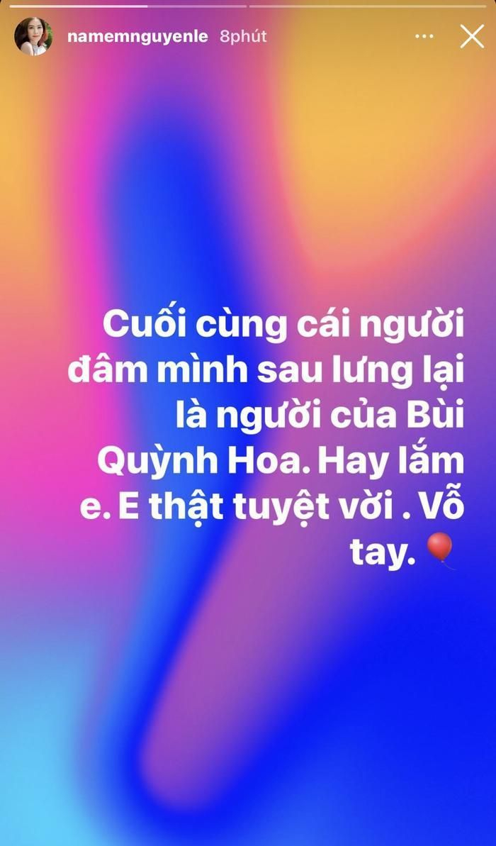 Bùi Quỳnh Hoa lên tiếng khi bị Nam Em tố chơi xấu, nhưng động thái sau đó càng gây chú ý hơn-1