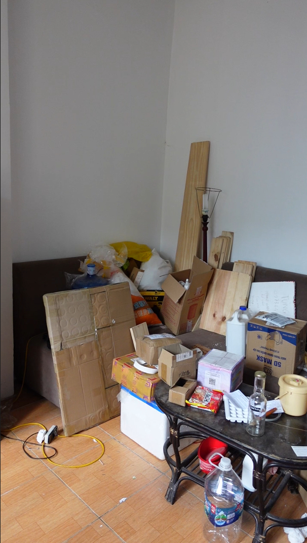 Cải tạo căn nhà tập thể 60m2 thành penthouse: Tự tay làm mọi thứ, chỉ tốn 3 triệu sửa phòng bếp và khách-1