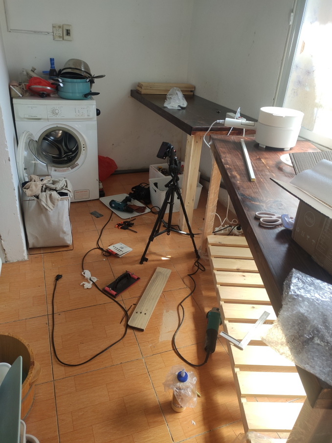 Cải tạo căn nhà tập thể 60m2 thành penthouse: Tự tay làm mọi thứ, chỉ tốn 3 triệu sửa phòng bếp và khách-2