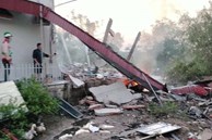 Hai phụ nữ tử vong, một cháu bé bị thương trong vụ nổ gây sập nhà ở Ninh Bình