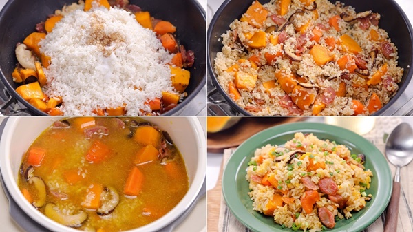 3 món cơm 3 trong 1” nấu bằng nồi cơm điện, dễ chế biến cho bữa tối mùa đông bận rộn-6