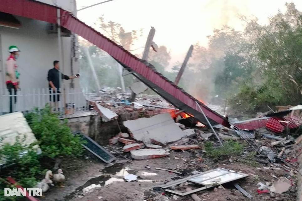 Hiện trường chế tạo pháo gây nổ khiến 2 người tử vong ở Ninh Bình-5