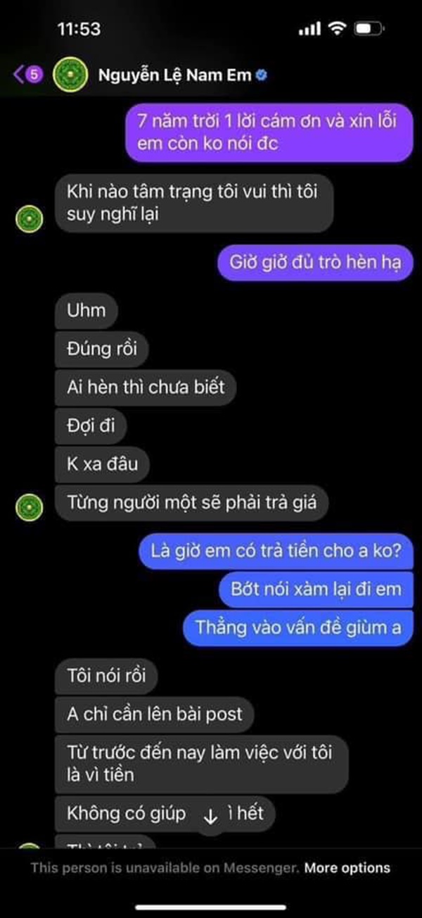 Sau tuyên bố từng có con gây sốc, Nam Em lại bị tố ứng xử ngang ngược, xúc phạm từ photo ruột tới người giúp việc-3