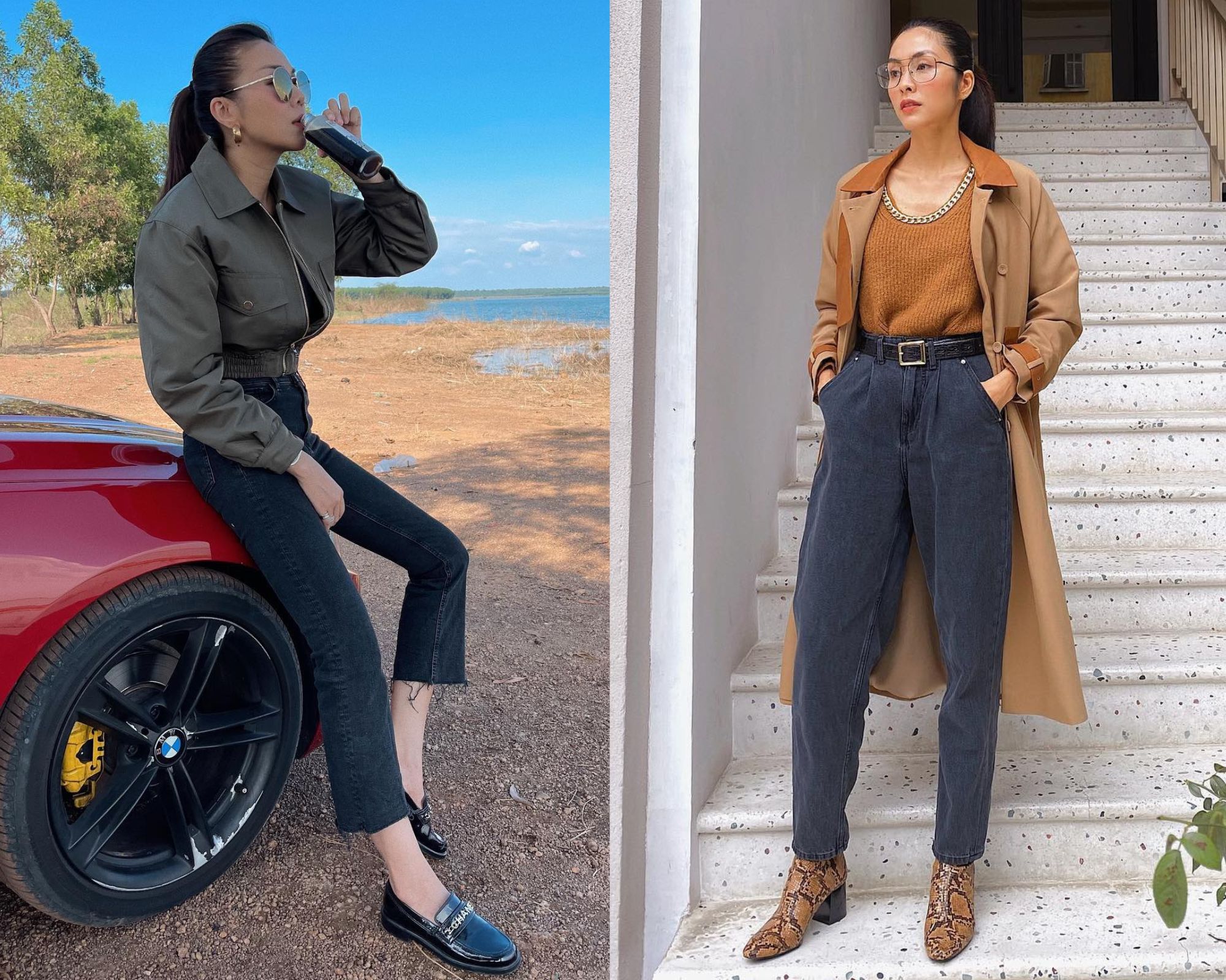 4 kiểu quần jeans không bao giờ lỗi mốt trong tủ đồ của sao Việt-3