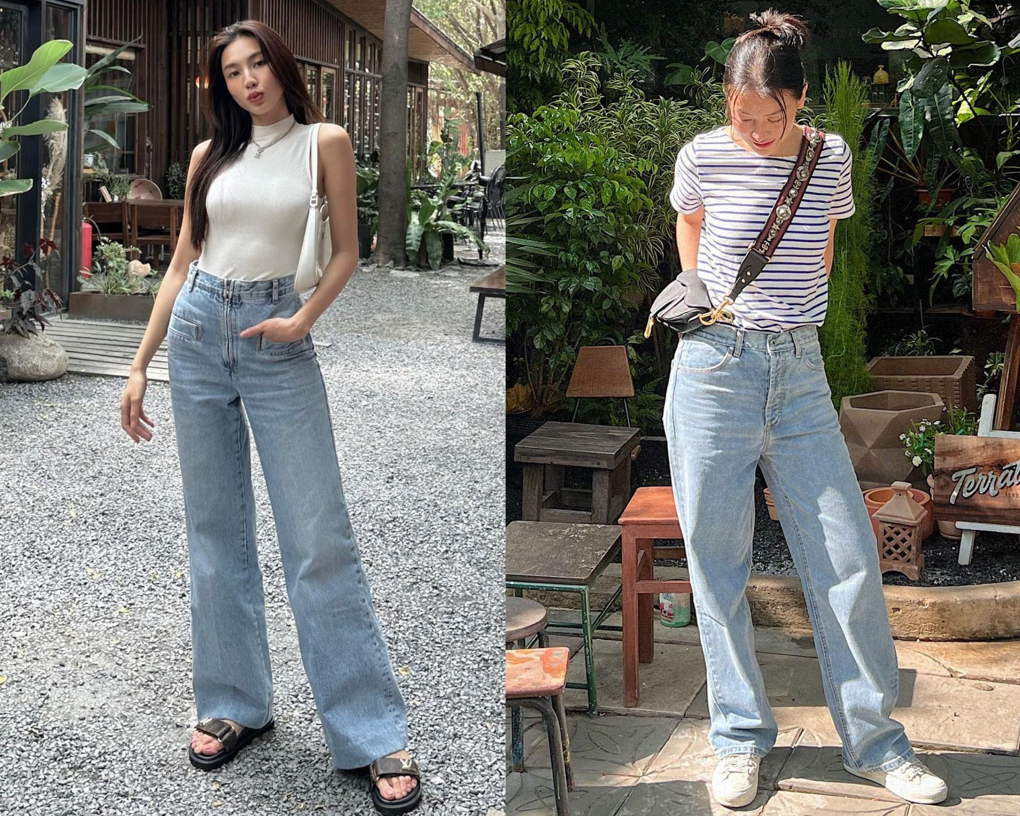 4 kiểu quần jeans không bao giờ lỗi mốt trong tủ đồ của sao Việt-6