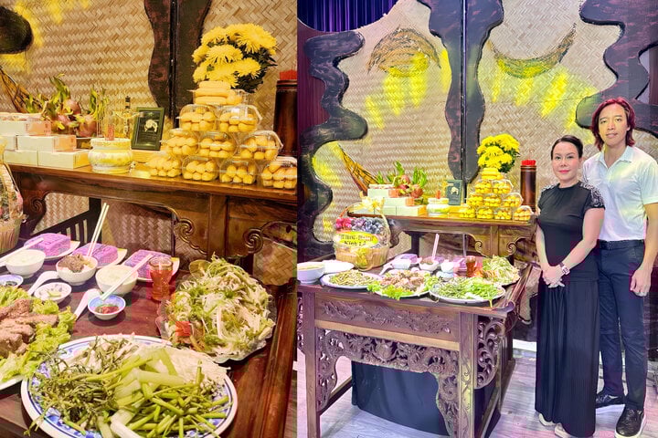 Việt Hương làm đám giỗ 3 năm cho Chí Tài tại sân khấu-2