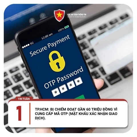 Gửi mã OTP, mất gần 60 triệu đồng-2