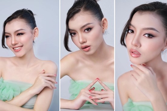 Ảnh đời thường của tân hoa hậu 16 tuổi