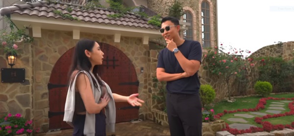 Youtuber nổi tiếng Hong Kong choáng ngợp trước dinh thự tựa lâu đài cổ tích của Hoa hậu Thu Hoài ở Đà Lạt, tốn 48 tỷ đồng xây dựng-1