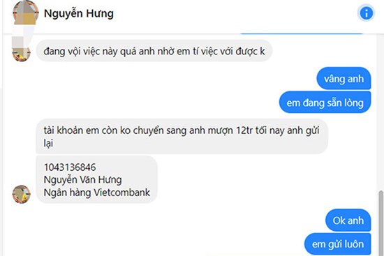 Thủ đoạn mạo danh sếp hỏi mượn tiền hàng loạt cấp dưới, người thân