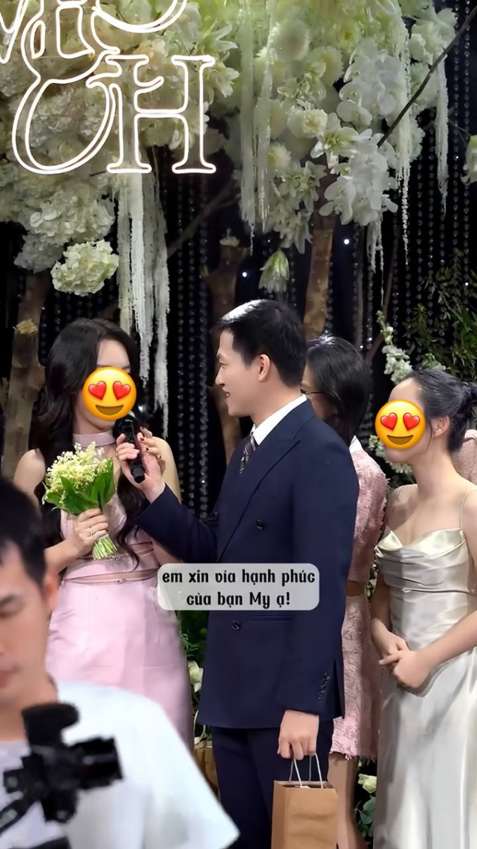 Lộ diện cặp đôi may mắn nhất đám cưới Doãn Hải My: Bắt hoa cưới thành công, hoá ra chuyện tình đã đơm hoa kết trái-2