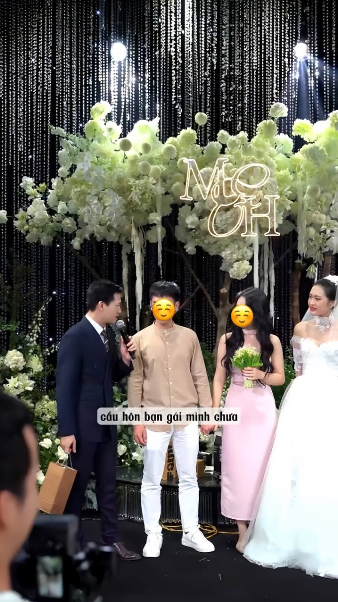 Lộ diện cặp đôi may mắn nhất đám cưới Doãn Hải My: Bắt hoa cưới thành công, hoá ra chuyện tình đã đơm hoa kết trái-3