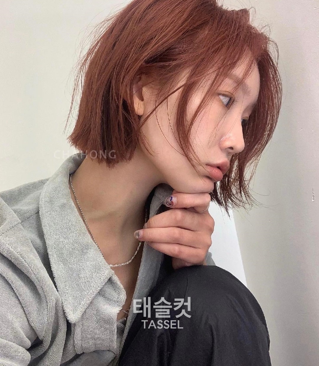 5 kiểu tóc nhuộm đỏ sang trọng và tôn da, đáng tham khảo cho dịp Tết-5