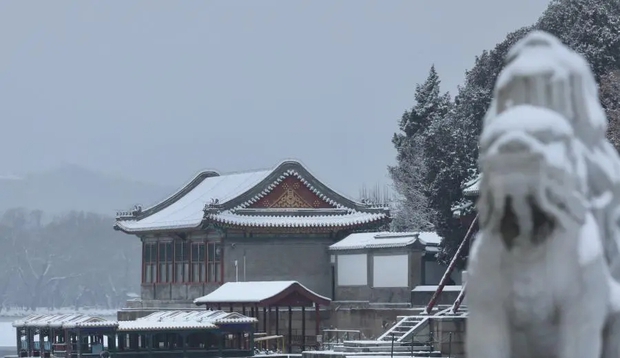 Trung Quốc: Tuyết đầu mùa bao phủ tạo nên cảnh tượng đẹp đến nao lòng tại Tử Cấm Thành-10