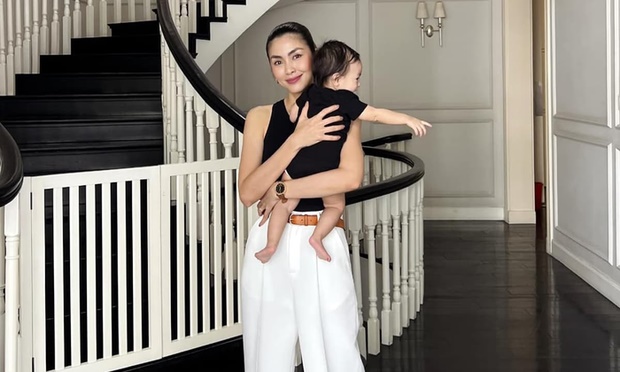 Sở thích của con út 2 tuổi nhà Tăng Thanh Hà hé lộ cách dạy con được nhiều người khen ngợi-2