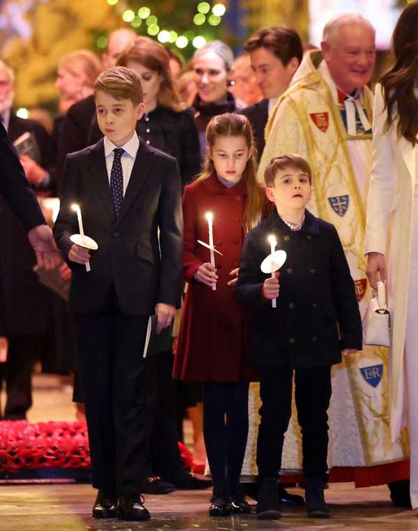 Các con của William và Kate gây bất ngờ về diện mạo cao lớn-2