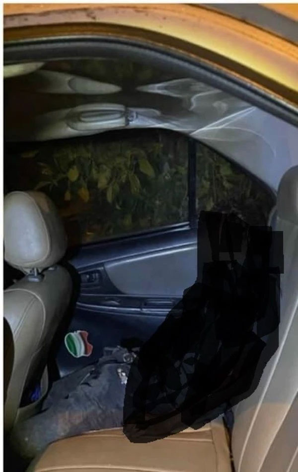 Tài xế phát hiện người đàn ông lạ chết bất thường trong ô tô của mình-1