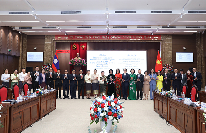 HĐND thành phố Hà Nội và HĐND Thủ đô Viêng Chăn hội đàm về hoạt động của cơ quan dân cử-5