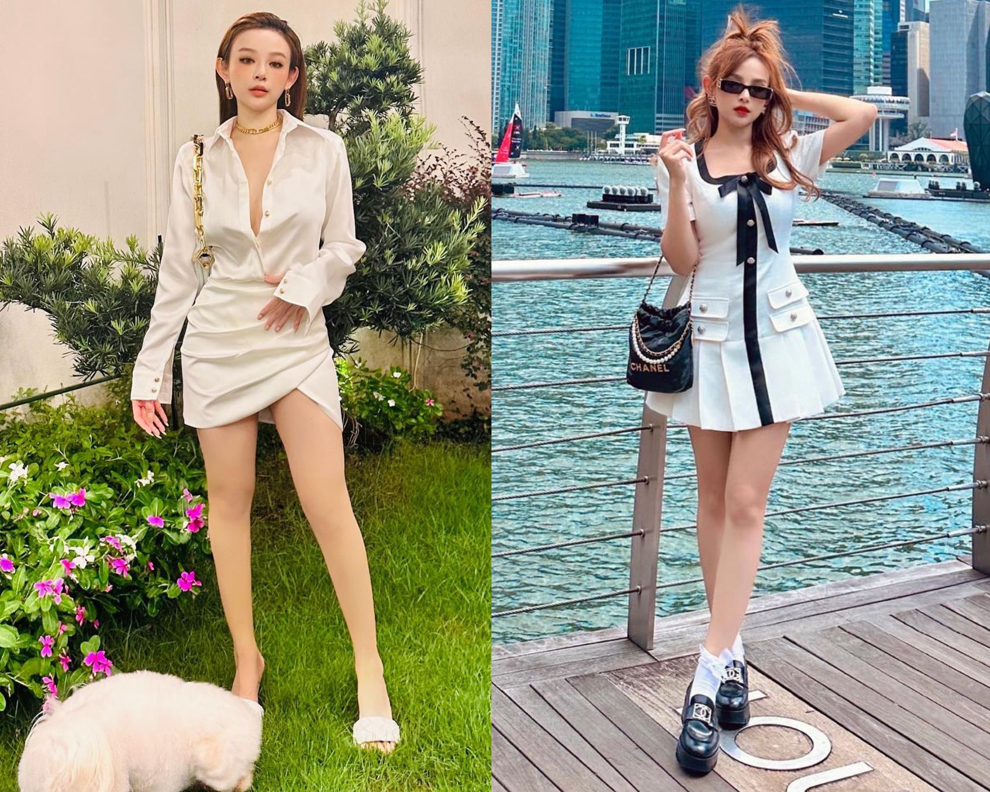 Sở hữu chiều cao 1m57, chị đẹp Huyền Baby mặc gì để tôn dáng?-2