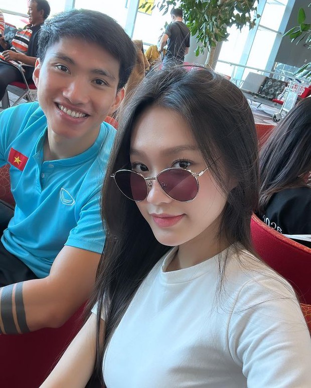 Doãn Hải My có hành động tinh tế 10 điểm để tránh điều tiếng khi cùng Đoàn Văn Hậu đi nước ngoài thi đấu-1
