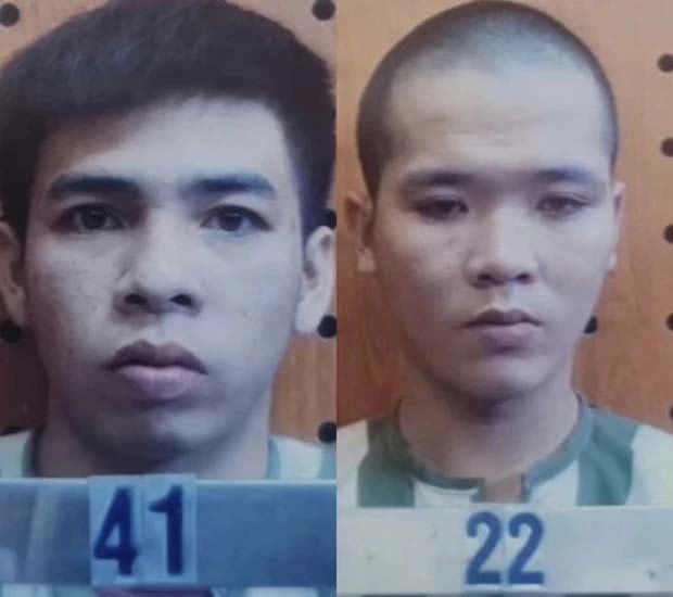 Đã bắt được 2 phạm nhân trốn trại cách biên giới Campuchia 1km-1