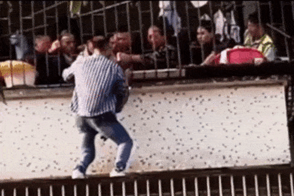 Giải cứu bé trai bị treo lơ lửng bên ngoài chuồng cọp ở tầng 3 chung cư-1