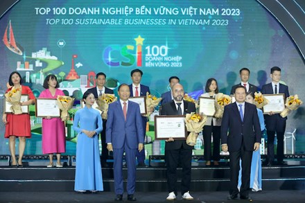 BAT Việt Nam tiếp tục thăng hạng trong Top 100 Doanh nghiệp bền vững Việt Nam