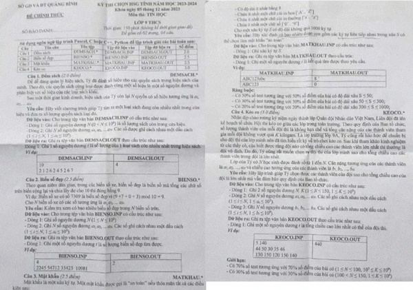 Vụ đề thi sai sót vẫn có điểm tối đa: Sở Giáo dục làm rõ, truy trách nhiệm-1