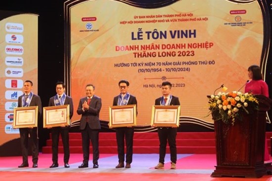 Vinh danh doanh nhân, doanh nghiệp Thăng Long 2023