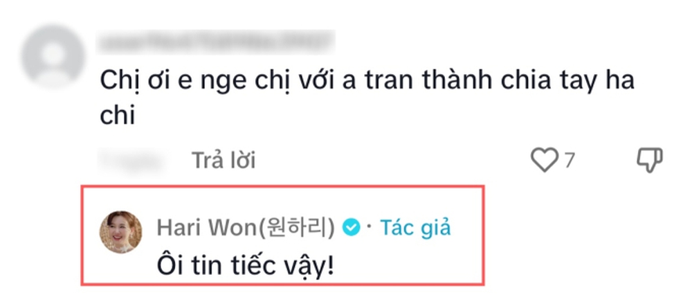 Lại vướng tin đồn đã chia tay Trấn Thành, Hari Won lên tiếng nói vỏn vẹn 4 chữ-1