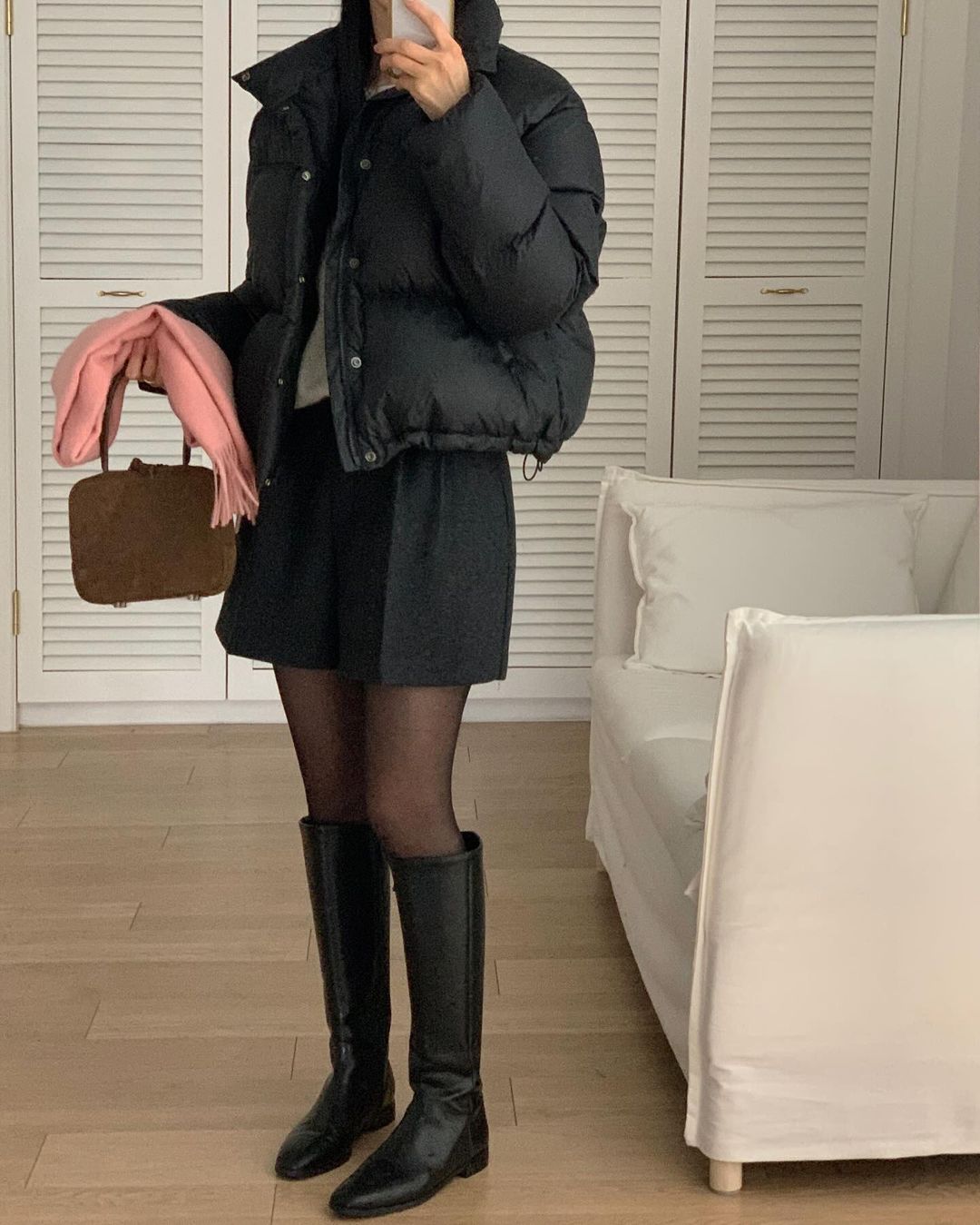 Những cách diện áo phao ấm áp và tôn dáng cho mùa lạnh-5