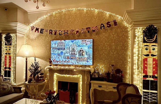 Biệt thự của cựu người mẫu Thúy Hạnh lung linh đón Noel-2