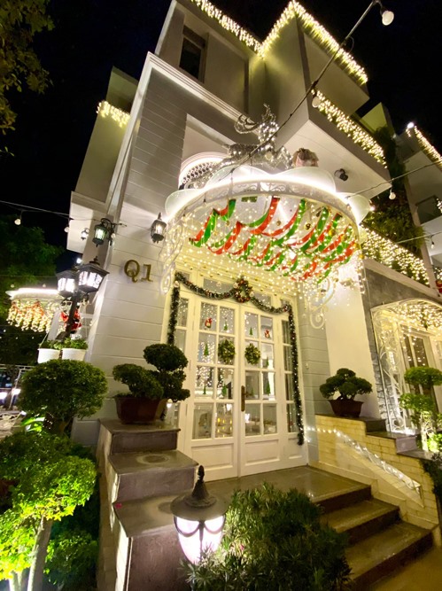 Biệt thự của cựu người mẫu Thúy Hạnh lung linh đón Noel-12