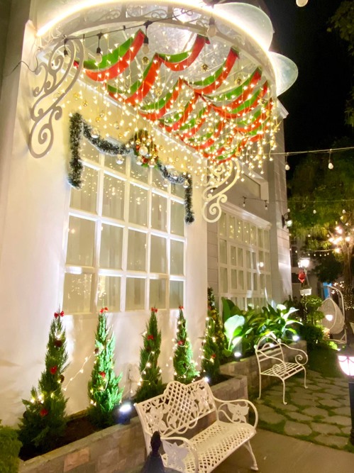 Biệt thự của cựu người mẫu Thúy Hạnh lung linh đón Noel-13