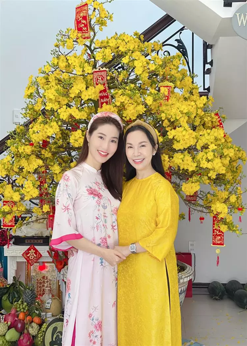 Chân dung ít biết của mẹ chồng Diễm My 9X: Trẻ trung, thanh nhã, không tiếc tiền tặng sính lễ, biệt thự đắt giá cho con dâu-5